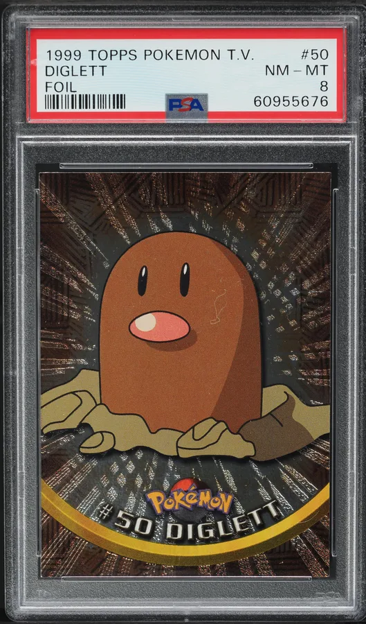 1999 #50 TOPPS TV FOIL DIGLETT P