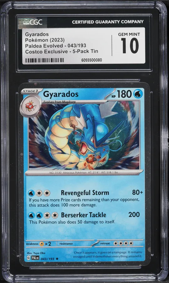 2023 #043 Gyarados CGC 10 Pal EN