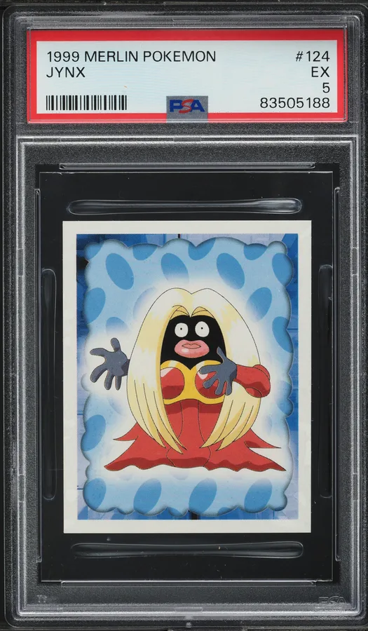 1999 #124 MERLIN STICKERS JYNX P