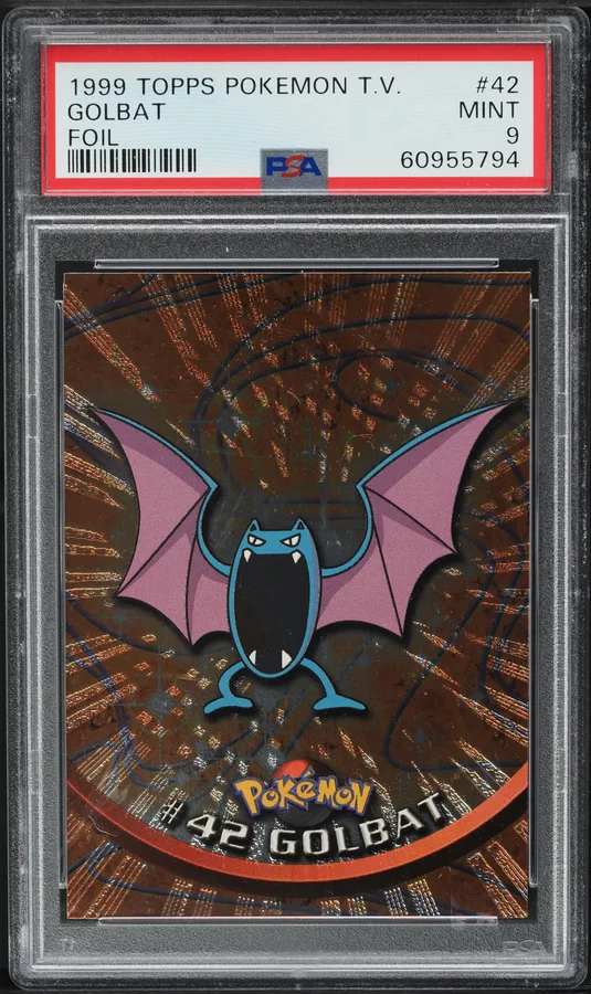 1999 #42 TOPPS TV FOIL GOLBAT PS